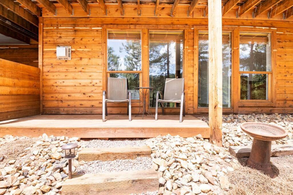 Private Hot Tub Overlooking Pikes Peak Woodland Park Bagian luar foto